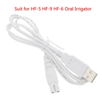 1 шт. USB-кабель, линия зарядки, подходит для HF-5, HF-9, HF-6, Ирригатор для полости рта, Аксессуар для зубной нити