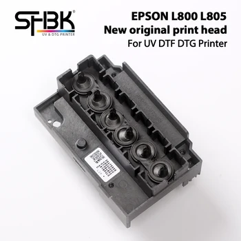 100% новая оригинальная печатающая головка Epson L800 L801 L805, для УФ-принтера A4, DTF-принтера, DTG-принтера, не отремонтированная, не подержанная