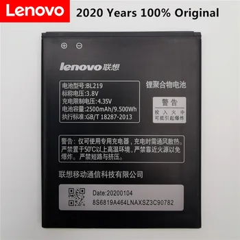 100% Оригинальная Резервная батарея BL219 2500 мАч для Lenovo A880 S856 A889 A890e S810t A850 + A916