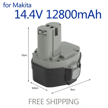 100% Оригинальный аккумулятор для электроинструмента 14,4 В 12800 мАч NI-CD для MAKITA 14,4 В Аккумулятор для Makita PA14, 1422, 1420 192600-1 6281D 6280D