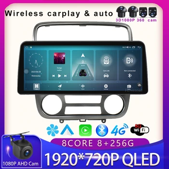 12,3 ‘Android 13 Автомобильный радиоприемник Беспроводной Carplay Для Honda Stream 2001-2004 Мультимедийный плеер GPS Авто 5GWiFi BT5.0 DVD