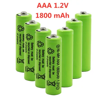 2022 Новый аккумулятор 1,2 В AAA 1800 мАч 1,2 В bateray recargable de Calidad Ni-MH 1,2 В bateray recargable 3A Baterias