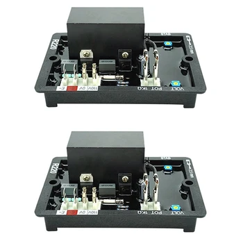 2X Запасные Части для генераторной установки AVR R220 Автоматический Регулятор напряжения для бесщеточного генератора переменного тока