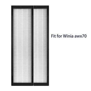 2ШТ Замена H13 HEPA Фильтр 278x95x40 мм Очиститель воздуха для Winia awx70 для фильтрации PM2.5, запах hepa фильтр на заказ Завод
