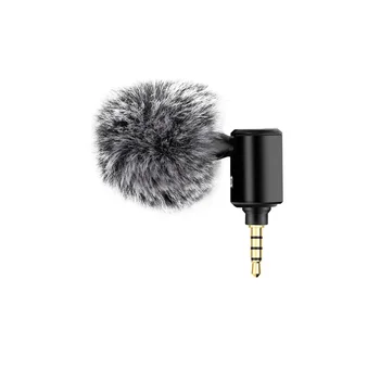 3,5 мм Мини-микрофон для мобильного телефона, регулируемый для смартфона (3,5 мм)