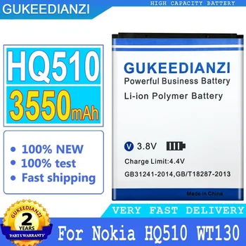 3550 мАч GUKEEDIANZI Сменный аккумулятор HQ510 WT130 для Nokia 2.2 2019 TA-1179 TA-1183 TA-1188 TA-1191 WT130 Большой Мощности Bateria