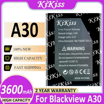 3600 мАч Аккумулятор KiKiss A30 Аккумулятор для телефона Blackview A30 A30 Pro Высококачественные аккумуляторы с номером отслеживания