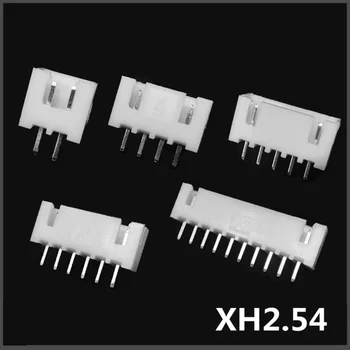 40шт XH2.54 2,54 мм разъем для разъема с прямым контактом 2p-12p всего 11 типов