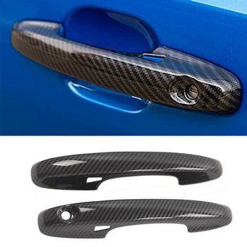 4шт накладок на наружную дверную ручку автомобиля с умным отверстием для ключа для Ford Escape Kuga 2020-2021