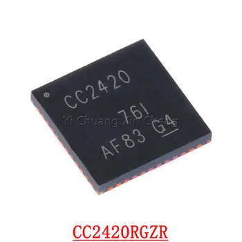 5 штук Нового CC2420RGZR CC2420 IC RF TxRx Только 802.15.4 Zigbee® 2,4 ГГц 48-VFQFN с открытой панелью