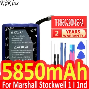 5850 мАч KiKiss Мощный Аккумулятор TF18650-2200-1S3PA Для Marshall Stockwell 1 I 1nd