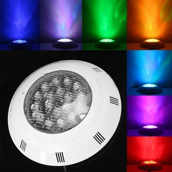7 цветов 24 В 18 Вт LED RGB, яркий свет для подводного бассейна/дистанционное управление