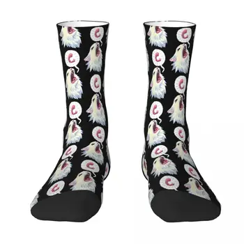 8-битные носки с креветками Thurston The Cat, мужские женские чулки из полиэстера, Настраиваемые Забавные