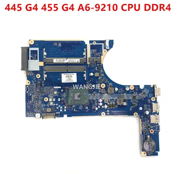 907357-001 907357-601 Для HP ProBook 445 G4 455 G4 Материнская плата Ноутбука DAX93AMB6G0 С процессором AMD A6-9210 DDR4 100% Рабочая