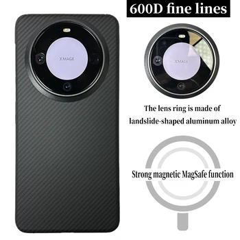 ACC-Чехол Для телефона Из Углеродного Волокна Для Huawei Mate 60 Pro Cases Ultra Light Anti Drop Чехол Для телефона Из Арамидного Волокна