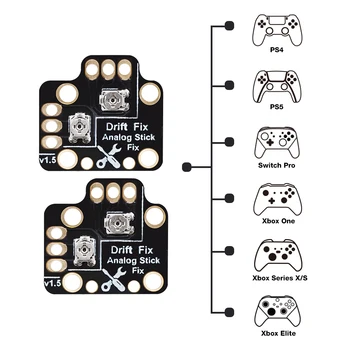 BitFunx A Pair Controller Analog Stick Drift Fix Mod Для Игрового контроллера PS4/XBOX ONE/XBOX Series S/X