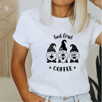 But First Coffee Новое поступление, женская футболка из 100% хлопка, забавный Летний повседневный топ с коротким рукавом, рубашка для любителей кофе, футболка Country Life, футболка