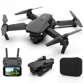 E88 Pro Dron 4K HD Двойная Камера Визуального Позиционирования 1080P WiFi Fpv Мини-Дрон С Сохранением Высоты Rc Квадрокоптера