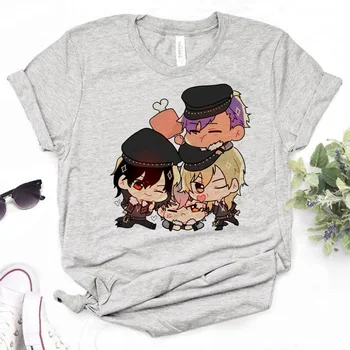 Ensemble Stars футболка женская дизайнер манги Y2K футболка для девочек графическая забавная одежда