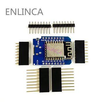 ESP8266 ESP-12 ESP-12F CH340G CH340 V2 USB WeMos D1 Mini WIFI Плата Разработки D1 Mini NodeMCU Lua IOT Плата 3,3 В С Выводами