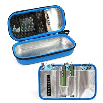 Eva Чехол для инсулиновой ручки, охлаждающая защитная сумка для хранения, медицинский холодильник, карманные пакеты для путешествий, коробка для замораживания лекарств для людей с диабетом