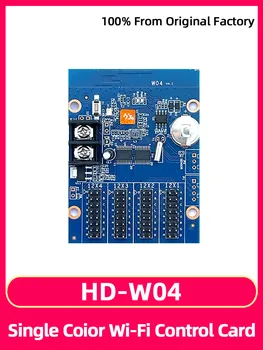 HuiDu HD-W04 Рекламный щит с надписью Rolling Walk Материнская плата Монохромный светодиодный дисплей Карта управления мобильным телефоном Wi-Fi