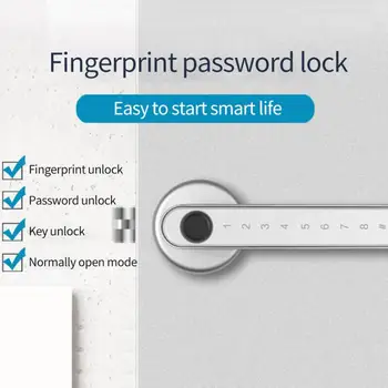 TTlock Smart Fingerprint Password Дверной Замок Bluetooth Handle Lock Поддержка приложения Дистанционного Управления Работа С TTlock Gateway G2