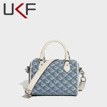 UKF Модная маленькая сумка на одно плечо, женская сумка, многофункциональная роскошная дизайнерская сумка, простые повседневные сумки, сумки через плечо