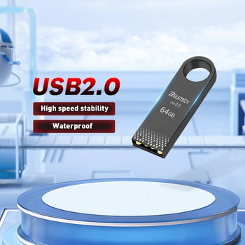 USBфлэш-накопитель Reletech T6 USB 2.0 16 гб 32 ГБ 64 ГБ флэш-накопитель USB Флэш-диск