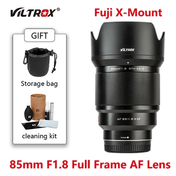 Viltrox 85MM F1.8 Полнокадровый Портретный объектив с Автофокусом с большой диафрагмой для камеры Fuji X Mount Fujifilm X-T4 X-T30 X-Pro2 X-T200