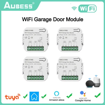 WiFi Tuya Умный Модуль гаражных ворот, переключатель открытия / закрытия двери, контроллер приложения Smart Life, дистанционное управление, Работа с Alexa Google Home
