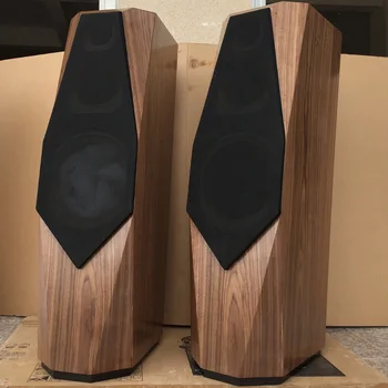 Wooddiy Индивидуальный 10-дюймовый динамик из березовой фанеры Hifi DIY, напольный ящик для шкафа, Трехсторонний Indra Big Bevel