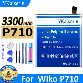 YKaiserin 1650 мАч 3300 мАч для Wiko P710 C330 Новый аккумулятор мобильного телефона большой емкости + номер трека