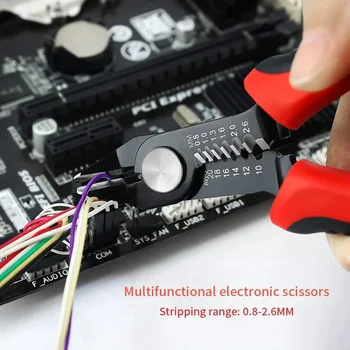 Автоматические инструменты для зачистки проводов Кабельный резак Плоскогубцы для обжима проводов для ремонта электриков Многофункциональные инструменты