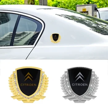 Автомобильная Боковая Пшеничная Наклейка с Бриллиантами для Citroen C2 C4 Aircross C3 C4l C5 Saxo C Elysee Ds 3 5 4 6 Xsara Picasso Auto Decoration