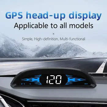 Автомобильная Система HUD GPS G2 Головной Дисплей Бортового Компьютера Многофункциональные Электронные Аксессуары Цифровой Спидометр Подходит Для всех Автомобилей