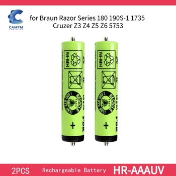 Аккумулятор для бритвы HR-AAAUV для Braun Razor Series 180 190S-1 1735 Cruzer Z3 Z4 Z5 Z6 5753 NIMH аккумулятор FDK 1.2V AAA