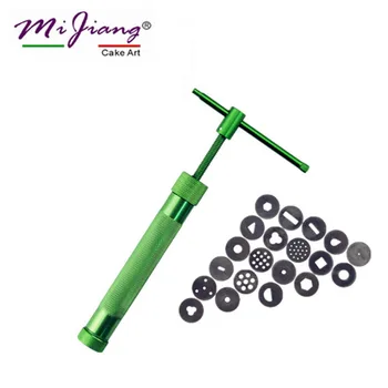Аппликатор роторного типа Mijiang, Соковыжималка для керамики из полимерной глины, фильтр для грязевого пистолета из сплава Fatlute Squeeze Gun Tools MX276