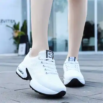 белые кроссовки для конькобежцев, увеличивающие рост, уличная обувь для бега, женские кроссовки для девочек, спортивные кроссовки высшего качества, мокасины sapatenos sneskers YDX1