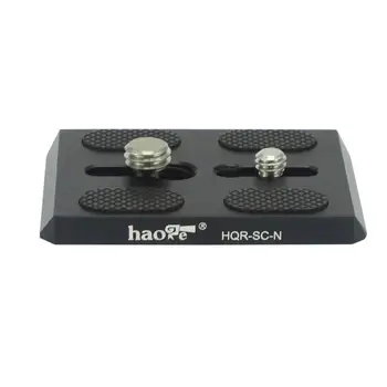Быстроразъемная пластина камеры Haoge для Штативной головки Sachtler Video DV 8/100, DV10 3 + 3, DV10 5 + 5, FSB6T, FSB8T, FSB-10T