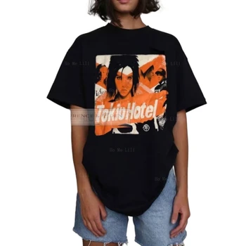 Винтажная футболка с альбомом группы Tokio Hotel, концерт 2023, Мужская И Женская футболка на заказ большого размера