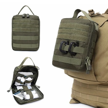 Военный чехол Molle EDC, тактические медицинские сумки, нейлоновый походный армейский рыболовный рюкзак, поясные сумки для выживания, охотничьи инструменты.