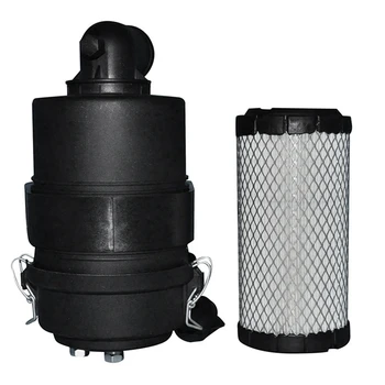 Воздушные фильтры 2X генератора в сборе Корпуса воздухоочистителей автомобильного двигателя для Bobcat 323 453 Caterpillar Hitachi G042545