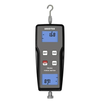 Двухтактный динамометр с цифровым дисплеем FM-204-1k-50k тестер натяжения ± 1 кгс ~ ± 50 кгс тестер давления пружины динамометр