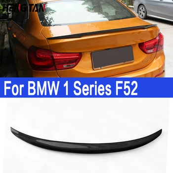 Для BMW 1 серии F52 120i P Стиль Настоящие карбоновые кованые карбоновые хвостовые плавники Задний спойлер багажника автомобиля губа крыла
