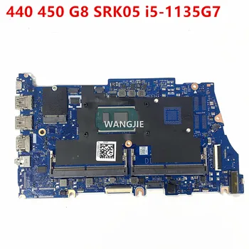 Для HP Probook 440 450 G8 Материнская плата Ноутбука DAX8QMB28A0 I5-1135G7 SRK03 I5-1145G7 DDR4 100% Полностью протестирована
