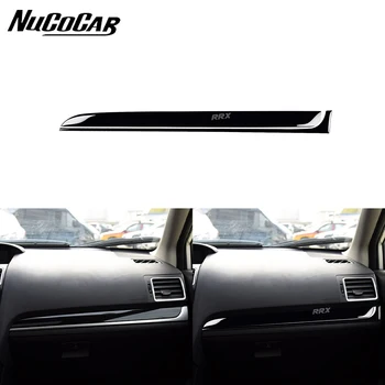 Для Subaru Impreza 2015-16 Subaru XV Crosstrek 15-17 Пианино Черная накладка второго пилота Декоративные Аксессуары для интерьера автомобиля Наклейки