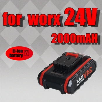 Для WORX 2000mAh Сменная батарея 24V 36VF 48VF 88VF Перезаряжаемые литий-ионные аккумуляторные батареи для инструментов-отверток