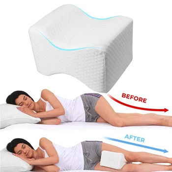 Для боковых спальных мест Подушка для колена с эффектом памяти, поддерживающая спину при ортопедическом ишиасе, выравнивающая позвоночник на задней ноге, бедра, подушки для тела при беременности