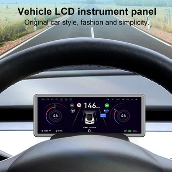Для ЖК-приборной панели автомобиля Tesla Model 3 Y 6,86-дюймовый интеллектуальный ЖК-дисплей для обновления OTA транспортного средства